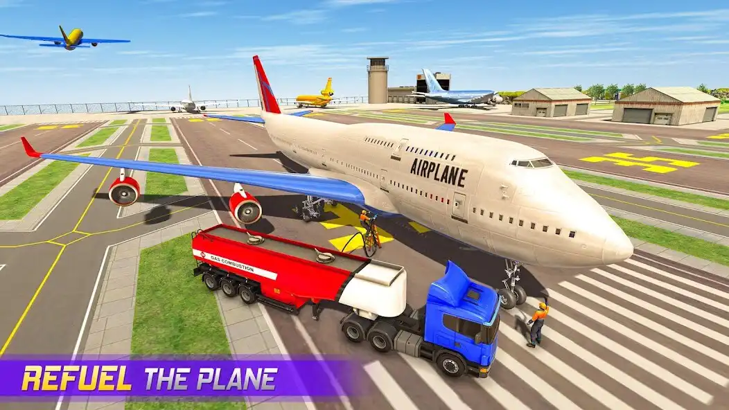 Play Gas Station Airport Plane Game  and enjoy Gas Station Airport Plane Game with UptoPlay