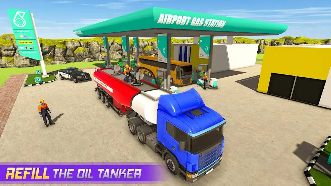 Play Gas Station Airport Plane Game as an online game Gas Station Airport Plane Game with UptoPlay