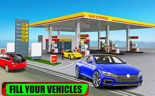 Play Gas Station Car Driving Games as an online game Gas Station Car Driving Games with UptoPlay