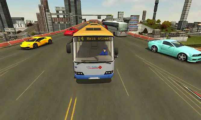 Play Gas Station Services: Highway Bus Driving
