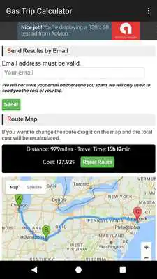 Play Gas Trip Calculator Play Gas Trip Calculator