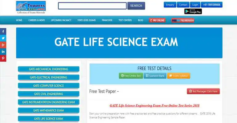 Play GATE Life Science Play GATE Life Science