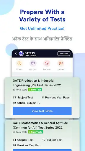 Play GATE PI Prep App : Mock Tests as an online game GATE PI Prep App : Mock Tests with UptoPlay