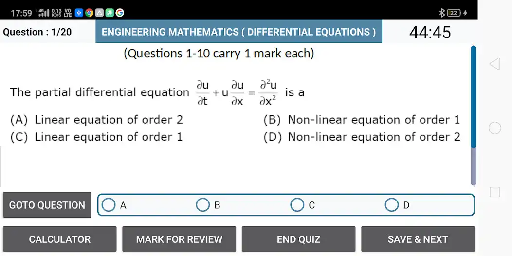 Play Gate Quiz (Maths + Aptitude) F and enjoy Gate Quiz (Maths + Aptitude) F with UptoPlay Play Gate Quiz (Maths + Aptitude) F and enjoy Gate Quiz (Maths + Aptitude) F with UptoPlay