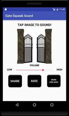 Play Gate Squeak Sound Play Gate Squeak Sound