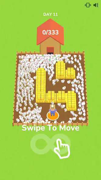 Play Gather Chickens  and enjoy Gather Chickens with UptoPlay