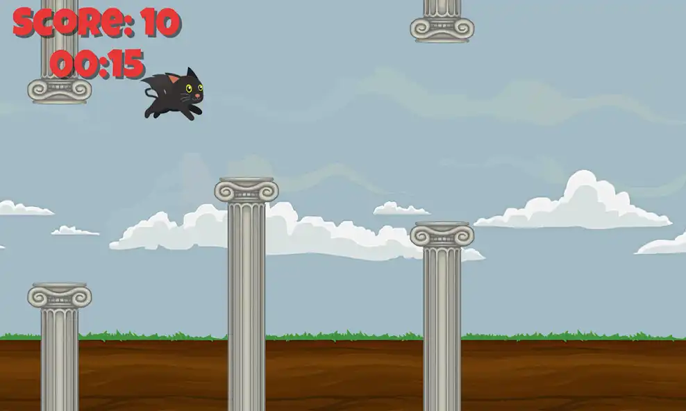 Play Gato de Asas as an online game Gato de Asas with UptoPlay