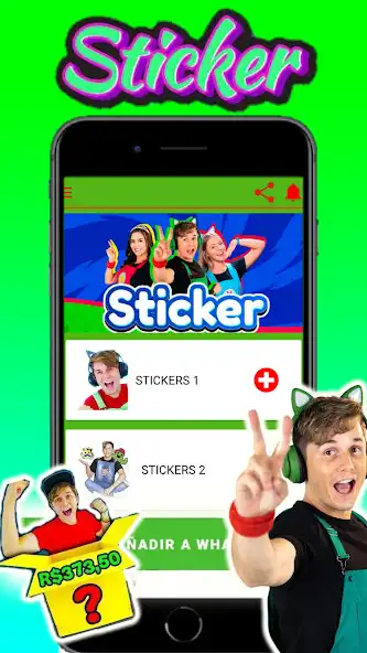 Play Gato galactico stickers as an online game Gato galactico stickers with UptoPlay