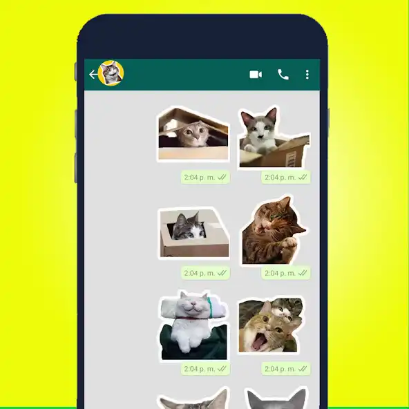 Play GatStick Stickers de Gatos WAStickerApps  and enjoy GatStick Stickers de Gatos WAStickerApps with UptoPlay