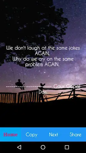 Play Gaur Gopal Das Quotes  and enjoy Gaur Gopal Das Quotes with UptoPlay