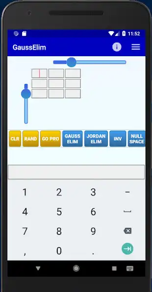 Play Gauss Elimination Calculator as an online game Gauss Elimination Calculator with UptoPlay