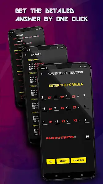 Play Gauss Seidel Iteration Calculator Lite as an online game Gauss Seidel Iteration Calculator Lite with UptoPlay