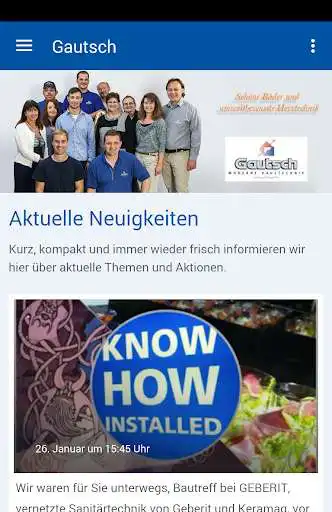 Play Gautsch Haustechnik App  and enjoy Gautsch Haustechnik App with UptoPlay
