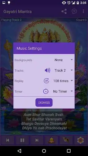 Play Gayatri Mantra HD as an online game Gayatri Mantra HD with UptoPlay