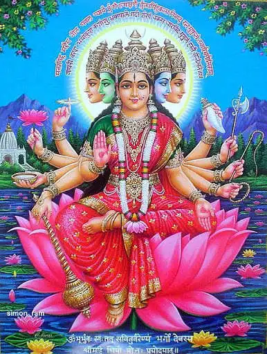 Play Gayatri Mata Wallpapers 2021 as an online game Gayatri Mata Wallpapers 2021 with UptoPlay
