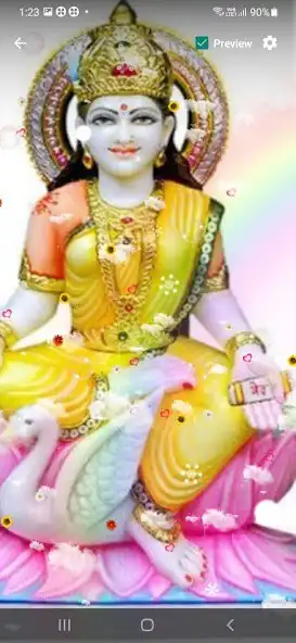 Play Gayatri Mata Wallpaper as an online game Gayatri Mata Wallpaper with UptoPlay