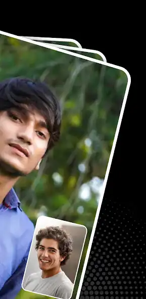 Play Gay random video calling app as an online game Gay random video calling app with UptoPlay