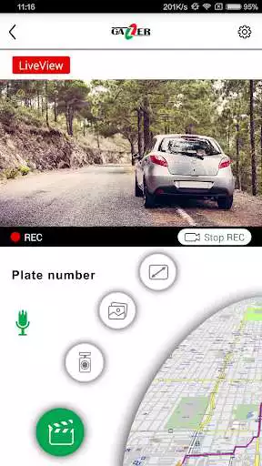 Play Gazer Dashcam as an online game Gazer Dashcam with UptoPlay