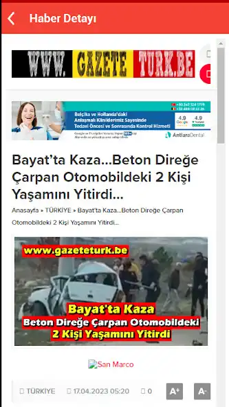 Play Gazeteturk as an online game Gazeteturk with UptoPlay