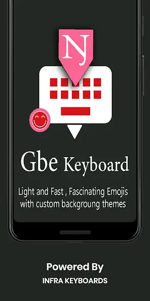 Play Gbe English Keyboard by Infra  and enjoy Gbe English Keyboard by Infra with UptoPlay