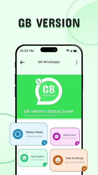 Play GB Version : Save WA Status  and enjoy GB Version : Save WA Status with UptoPlay
