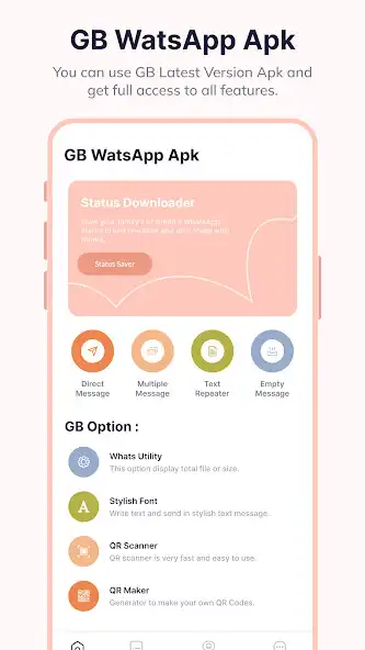 Play GB WatsApp Version Apk as an online game GB WatsApp Version Apk with UptoPlay