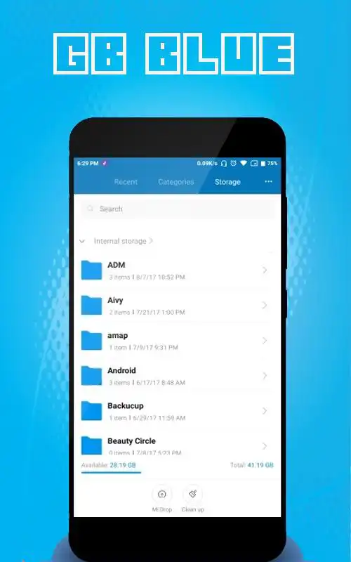 Play GB WhatsAap Blue Latest Version MOD