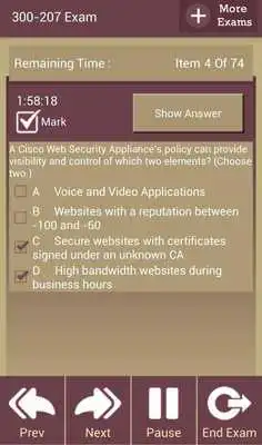 Play GC 300-207 Cisco Exam