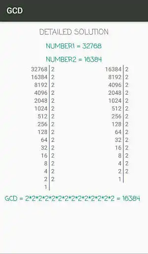 Play GCD - HCF calculator. Greatest Common Divisor app as an online game GCD - HCF calculator. Greatest Common Divisor app with UptoPlay