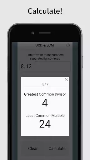 Play GCD  LCM calculator as an online game GCD  LCM calculator with UptoPlay