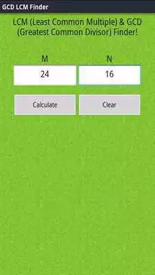 Play GCD  LCM Finder