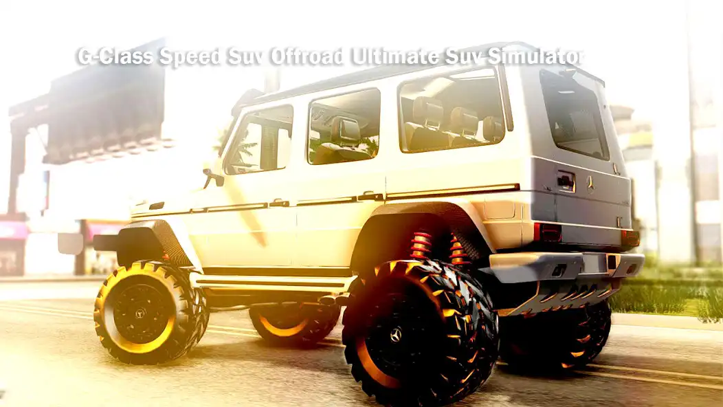 Play G-Class Speed Suv Offroad Ultimate Suv Simulator as an online game G-Class Speed Suv Offroad Ultimate Suv Simulator with UptoPlay