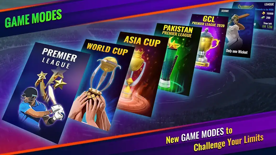 Play GCL Cricket Challenge as an online game GCL Cricket Challenge with UptoPlay