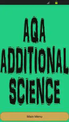 Play GCSE Additional Science - AQA