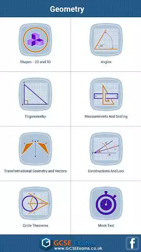 Play GCSE Maths Geometry Revision L