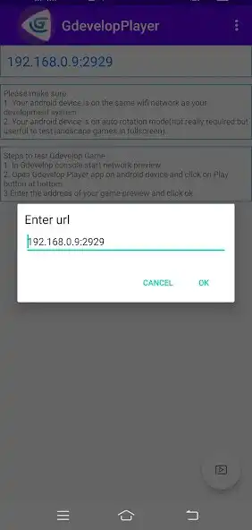 Play Gdevelop Player as an online game Gdevelop Player with UptoPlay
