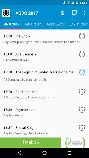 Play GDQ Schedule  and enjoy GDQ Schedule with UptoPlay