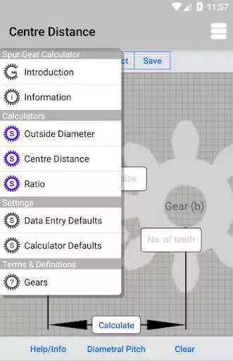 Play Gear Calculator as an online game Gear Calculator with UptoPlay