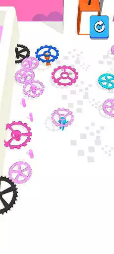 Play Gears Runner 3D as an online game Gears Runner 3D with UptoPlay