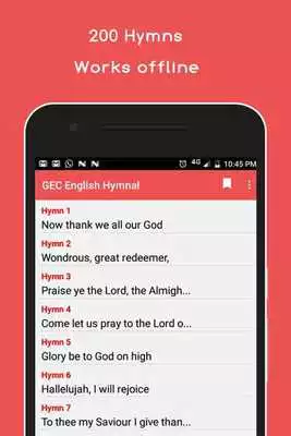 Play GEC English Hymnal