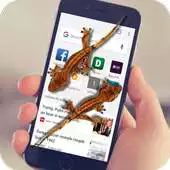 Free play online Gecko In Phone Scary Joke - Funny Joke APK