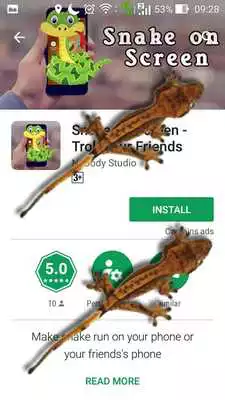 Play Gecko In Phone Scary Joke - Funny Joke