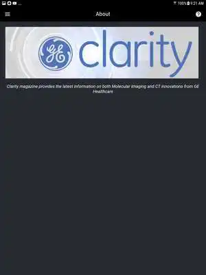 Play GE Clarity Magazine