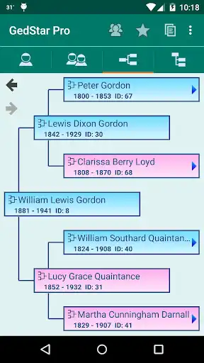Play GedStar Pro Genealogy Viewer as an online game GedStar Pro Genealogy Viewer with UptoPlay