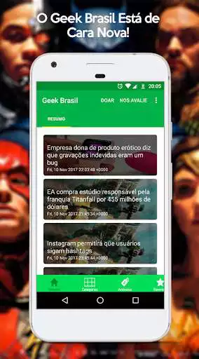 Play Geek Brasil  and enjoy Geek Brasil with UptoPlay