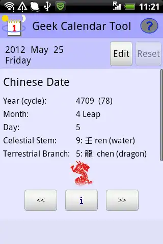 Play Geek Calendar Tool as an online game Geek Calendar Tool with UptoPlay
