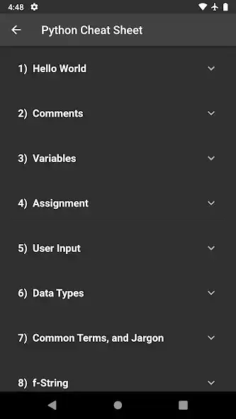 Play GeeksRef : Cheat Sheet as an online game GeeksRef : Cheat Sheet with UptoPlay