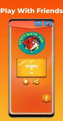 Play Geeky Math Fun as an online game Geeky Math Fun with UptoPlay