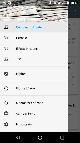 Play Gela notizie locali  and enjoy Gela notizie locali with UptoPlay