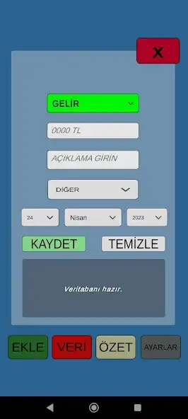 Play Gelir Gider Hesapla  and enjoy Gelir Gider Hesapla with UptoPlay